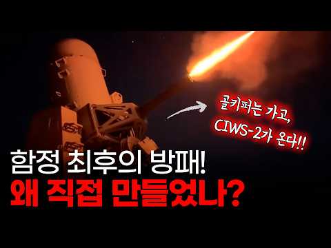 군함을 살리는 최후의 방패 CIWS-2, 한국이 '골키퍼'를 버리고 스스로 만든이유?