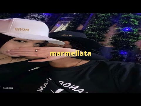 night skinny, rkomi, pyrex, villabanks, carl brave - marmellata (slowed + lyrics)