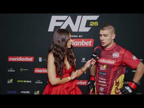 STEFAN DOBRIJEVIĆ | POST FIGHT INTERVIEW | FNC 26 Powered by Meridian | Podgorica