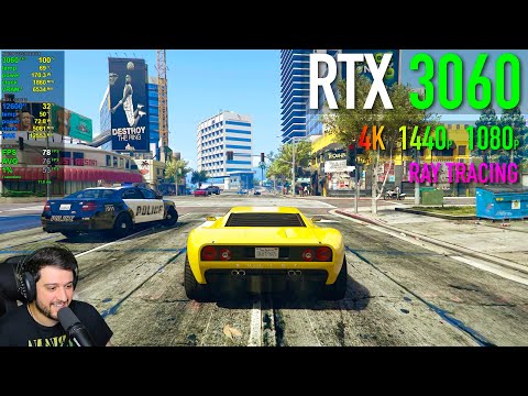 RTX 3060 12GB - GTA 5 Enhanced with Ray Tracing!