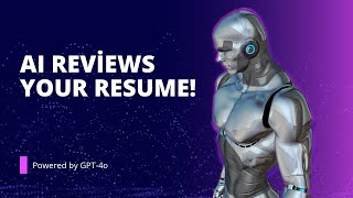 Build an AI-Powered Resume Reviewer with GPT-4o | Python Project with File Upload (PDF & DOCX)