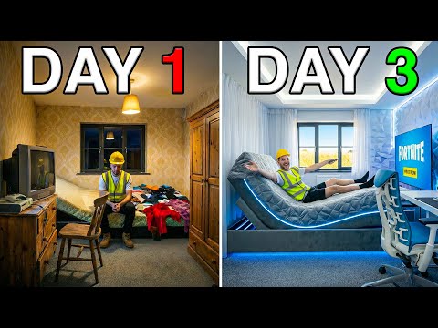 I Built My Subscriber Their Dream Bedroom!