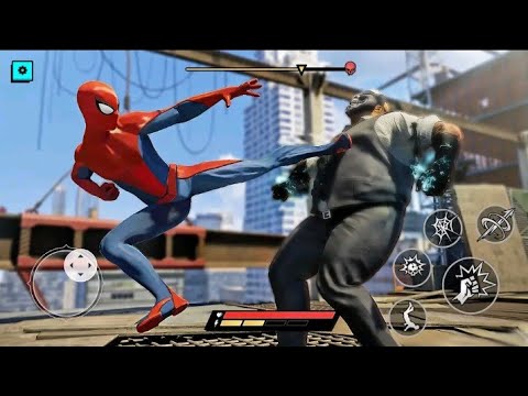 Spiderman vs 3 Head Monster Escape - Spider Rope Hero - Gangster New York City Android Gameplay