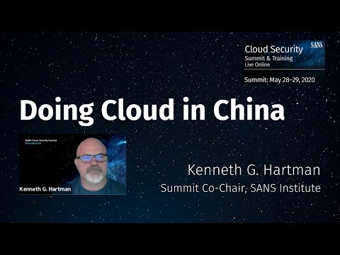 Doing Cloud in China