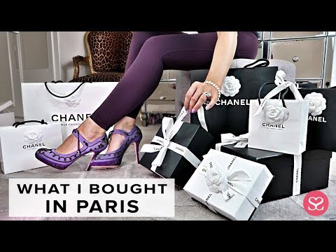 OPENING WHAT I BOUGHT IN PARIS | LUXURY CHANEL HAUL | Sophie Shohet Video