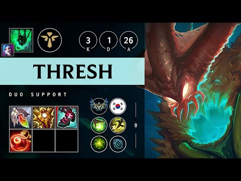 Thresh Support vs Nautilus - KR Challenger Patch 25.19