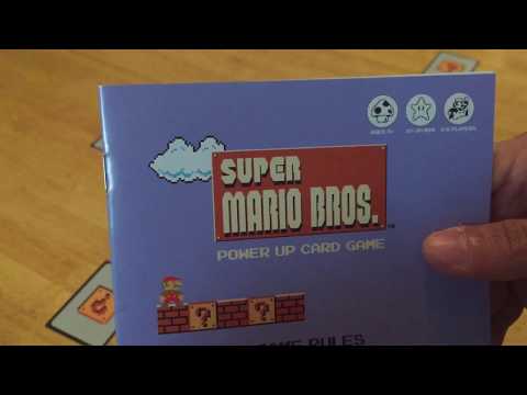 P.E.W. + Games Review: Super Mario Bros. Power Up card game 