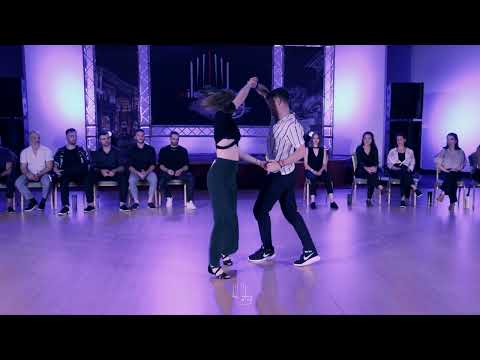 Christoph Steinmaier & Paulina Górka - 4th place Advanced Jack&Jill Finals - Milan Modern Swing 2023