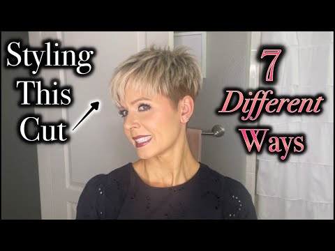 Pixie hair tutorial styling ideas video thumbnail