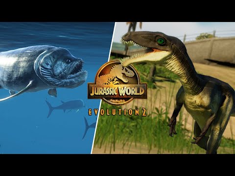 31 'HIDDEN' SPECIES IN JURASSIC WORLD EVOLUTION 2's DATABASE!