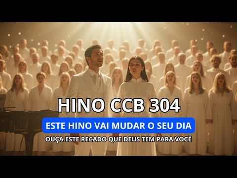 HINO CCB 304 CANTADO HINÁRIO 5 | Cristo é a Esperança - Orquestra/Coral (Com Legenda/Letra)