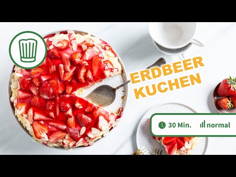 Einfach leckerer Erdbeerkuchen mit Vanillepudding | Chefkoch