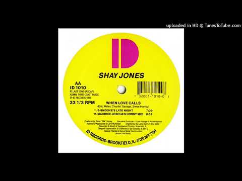 Shay Jones | When Love Calls (E-Smoove's Late Night)