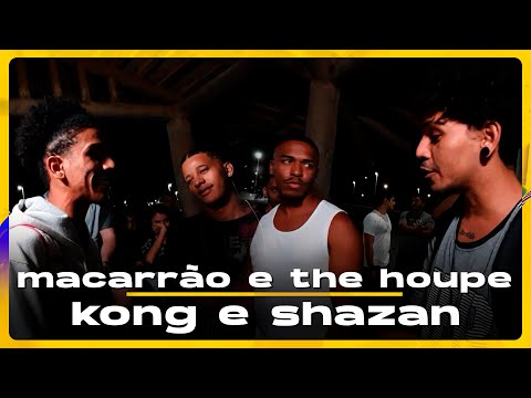 (GASTAÇÃO🤣🤣) MACARRÃO E THE HOUPE X KONG E SHAZAN - Batalha da Torre 163ª edição (PRIMEIRA FASE)