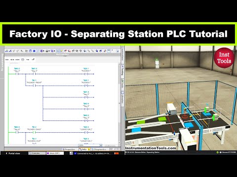 Factory IO - Separating Station PLC Tutorial