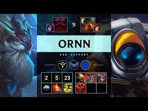 Ornn Support vs Nautilus - EUW Diamond Patch 25.10