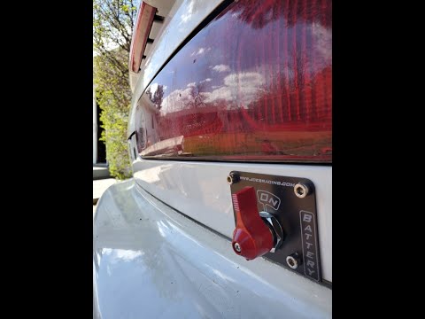 Installing an NHRA approved battery switch