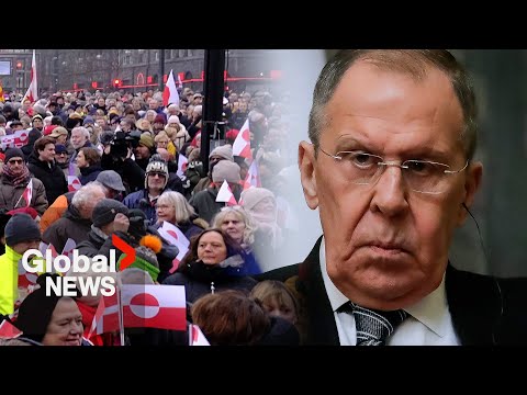 Greenland "not a natural part" of Denmark, says Russian foreign minister