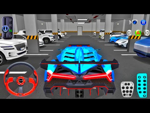 🚓New Police Car Parking at Highway Crash Site 😱 | 3D Driving Class 2025 | Best Android & iOS Game🎮🚧