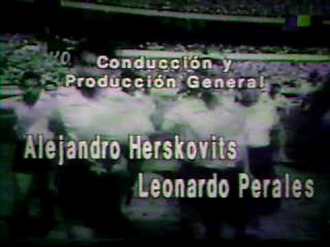 Presentación del programa "River Plate  tu grato nombre" 1996