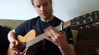 Kit Hawes, guitarist, playing 'Cunla'.His version of the Irish tune.