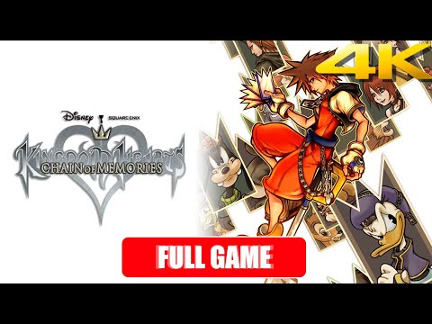 Kingdom Hearts Re:Chain of Memories Walkthrough Full Game 4K - no commentary