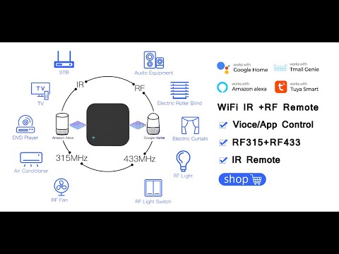 How does S11 pair with RF signal ? Smatrul Tuya Smart WiFi RF433 + RF315  IR Remote Control