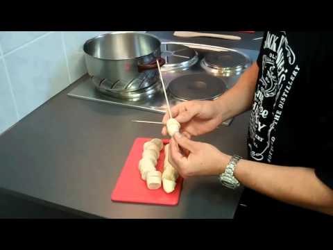 Metalvetia Metalclub - OpenAir Rezept Nr.3 - Bananen/Bratwurst-Spiess