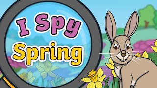 Let's Go On A Spring Scavenger Hunt Adventure NOW | I Spy Game For Kids