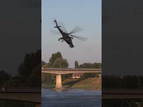 Mi-24 HIND demo flight #shorts