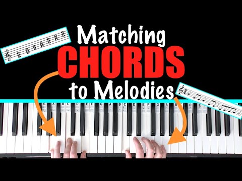 How to put Chords to a melody [Piano Lesson]