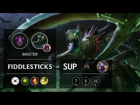 Fiddlesticks Support vs Yuumi - KR Master Patch 9.17