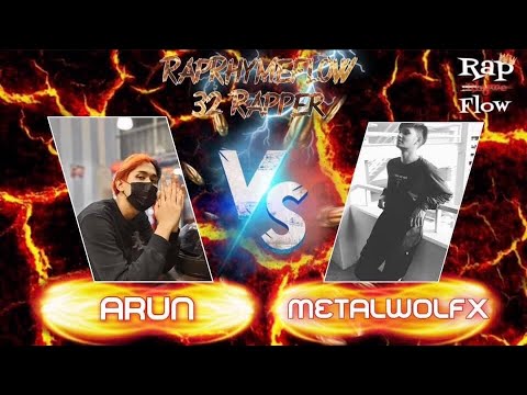 ARUN VS MetalWolfX | RRF 32 RAPPER