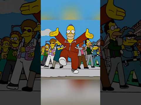 Homer sportuje?!😱😱 #simpsonovi #cz #homer