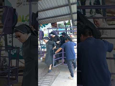 Tarabita sobre el río Pastaza, en Puerto Santa Ana, cantón Mera.