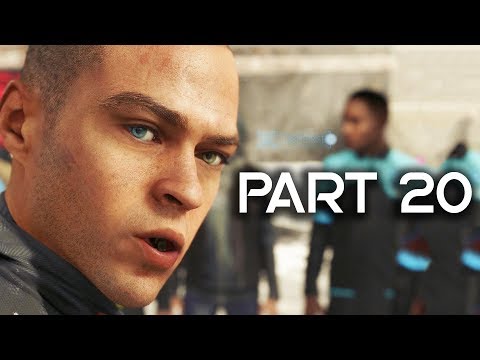 Detroit Become Human Gameplay Walkthrough Part 20 - Freedom March (PS4 PRO Detroit Gameplay)