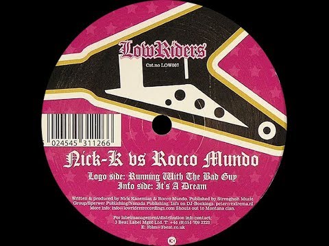 Nick K vs. Rocco Mundo ‎– It's A Dream (Original Mix)
