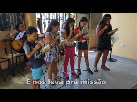 Retrô Catequese no The Voice Kids da Semana Missionária da Área Missionária São Lucas.