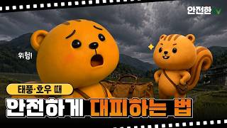 여름철 무서운 태풍 호우, 손쉽게 대비하는 법!