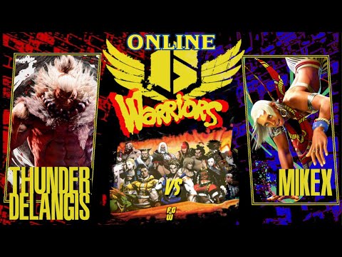 SF6 × Thunder DeLangis «Akuma» vs MikeX «Elena» | High Level Street Fighter 6