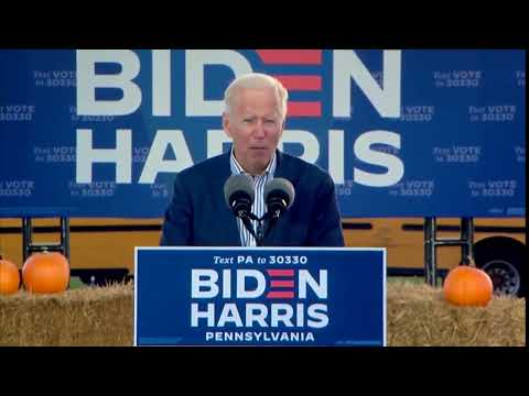 Joe Biden: ‘I’ll Lead an Effective Strategy to Mobilize [Unintelligible]!’