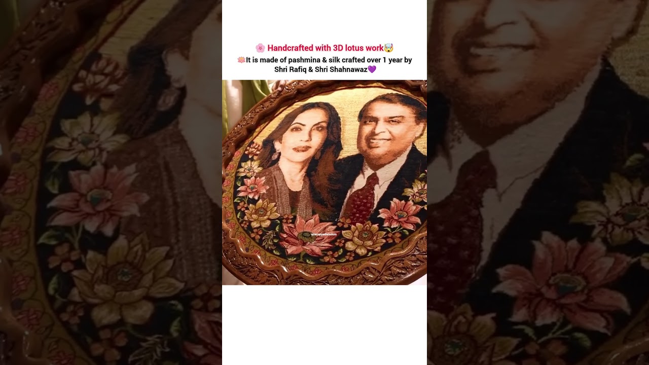 indian craftsmanship💜 #bollywood #song#unwrappedwisdom#viralshort #funny#love#fashion#gossip#ambani