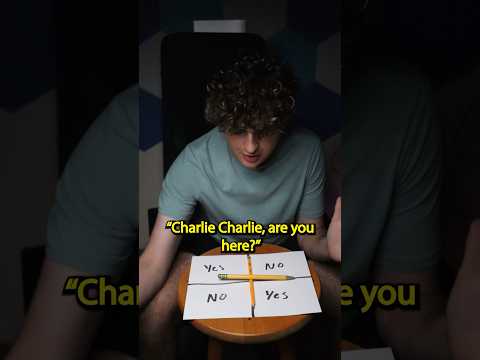 I Tried The Charlie Charlie Paranormal Experiment 2