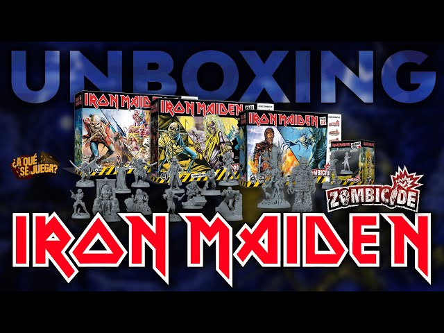 Vídeo relacionado con CMON, Iron Maiden Character Pack 3, Expansión en Miniatura, Juego de conocedores, Dungeon Crawler, 1-6 Jugadores, a Partir de 14 años, 60 Minutos, alemán, multilingüe