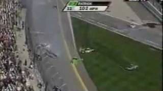 Danica Patrick - First Nascar Crash 2010