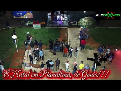 Planaltina, de Goiás. Toda enfeitada para o Natal.