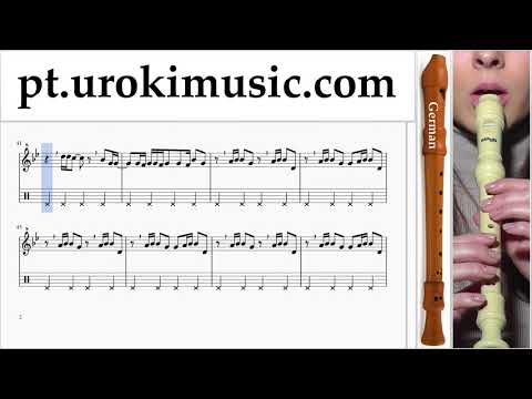 Curso de Flauta Doce G. Major Lazer & DJ Snake - Lean On Tablatura Parte#2 um-i372