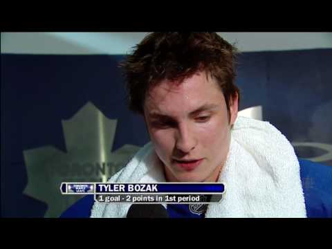 Tyler Bozak Highlight Reel Goal - Oilers 0 vs Leafs 2 - Mar 13th 2010 (HD)