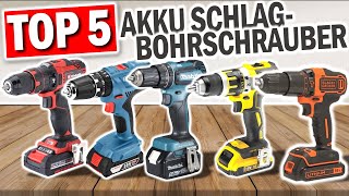 Die 5 besten AKKU SCHLAG-BOHRSCHRAUBER 2025 | Top 5 Akku Schlagbohrschrauber 2025