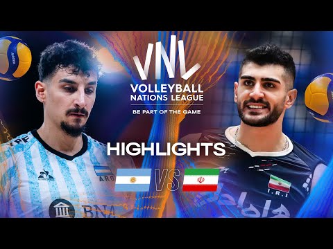 Argentina 🇦🇷 vs. Iran 🇮🇷 - Highlights | Week 2 | Men's VNL 2025